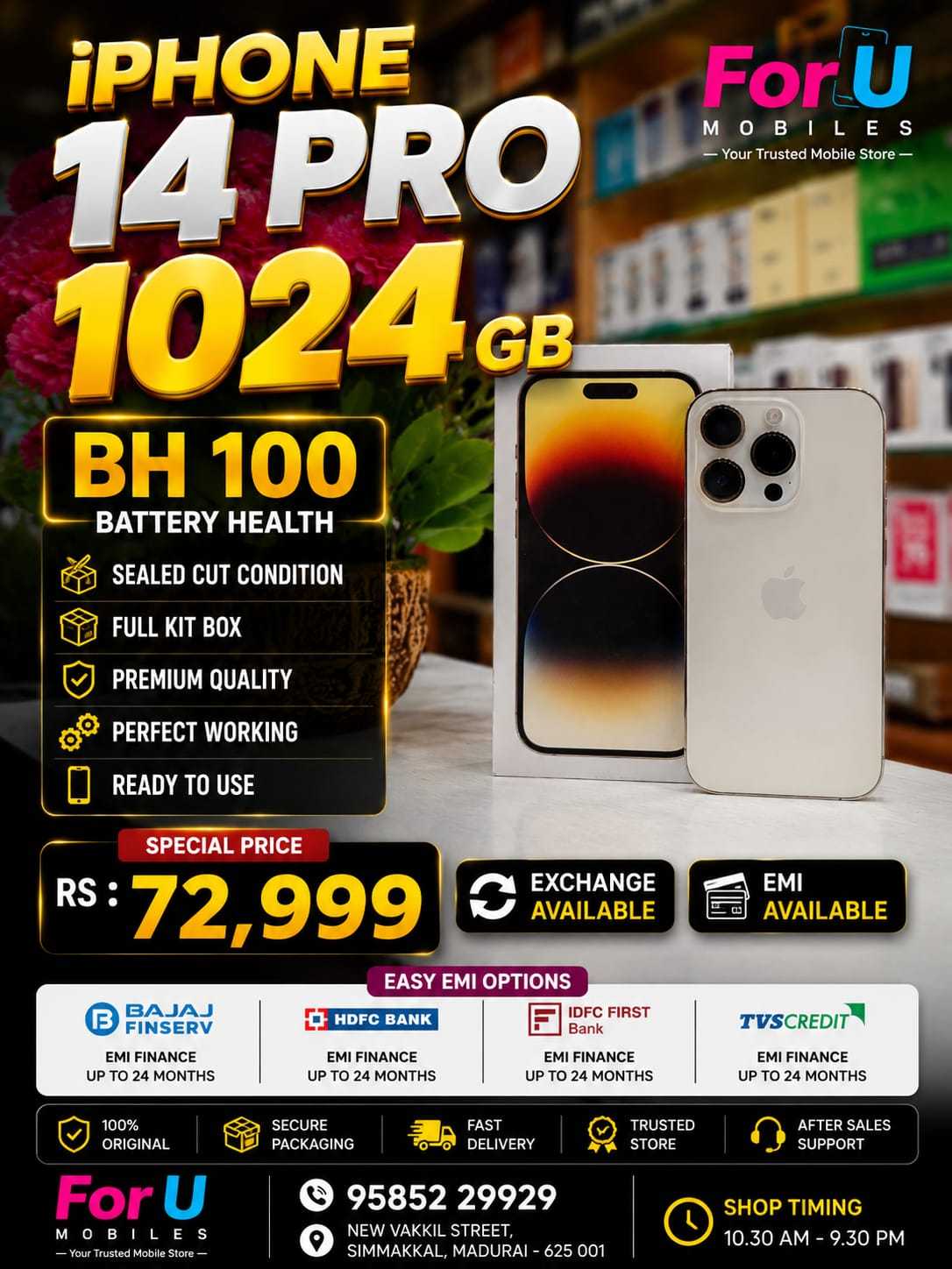 For U Mobiles Promotional Banner 3