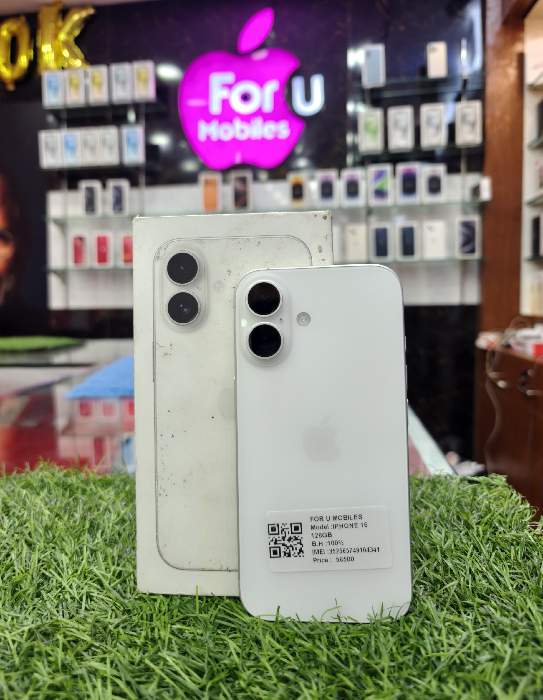 Apple iPhone 16 BH 100% 128GB STORAGE 5 month warranty available 