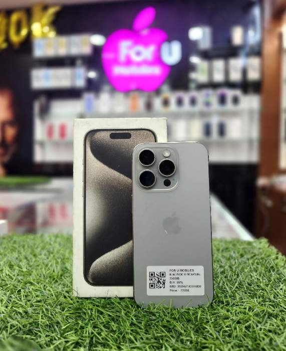 Apple iPhone 15 pro BH 88% 256GB STORAGE 