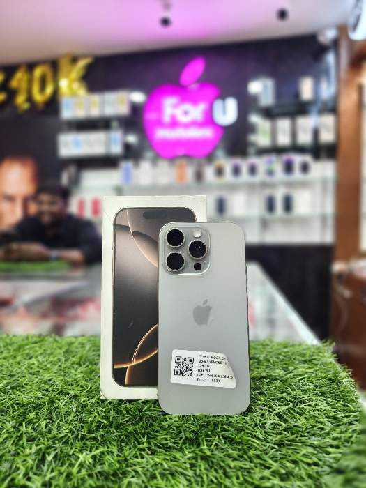 Apple iPhone 16 pro BH 90% 128GB STORAGE DEMO