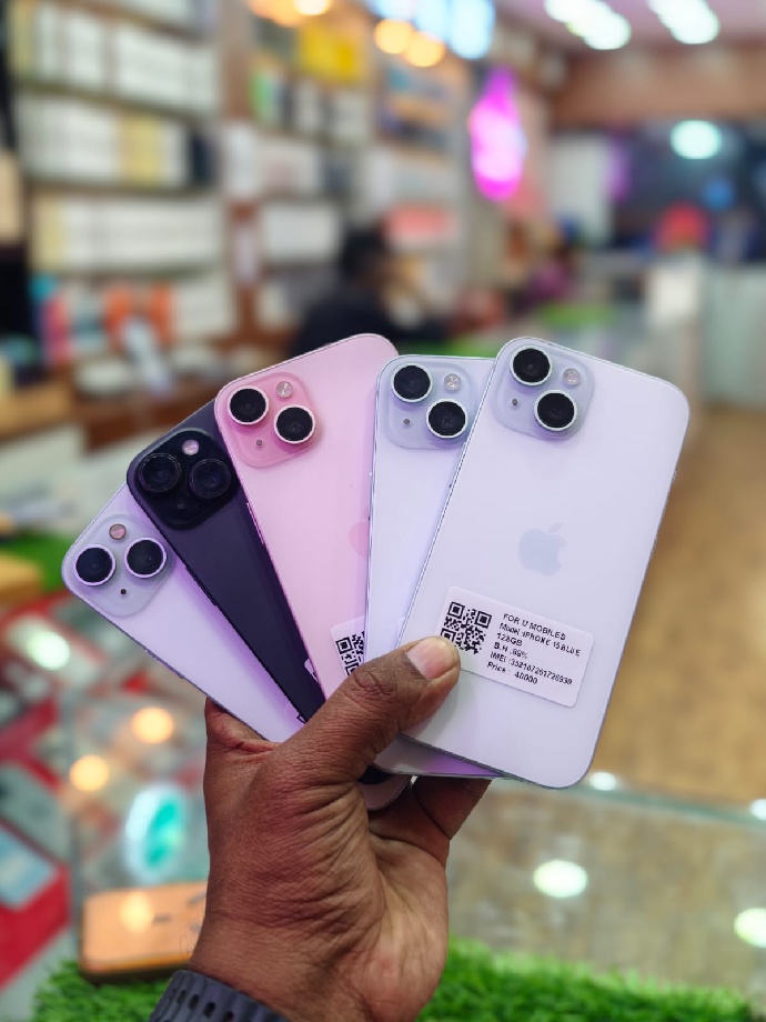 Apple I phone 15128gbAll colours available ✅Full kit Box Starting : 39999EMI available Exchange available