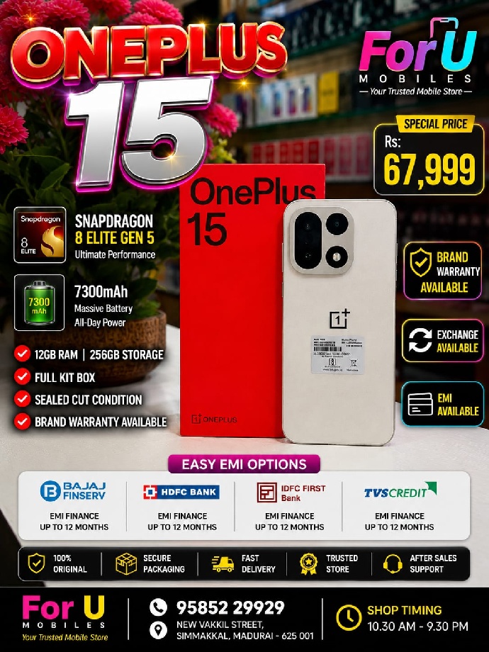 Oneplus One plus 15 12 / 256 Full kit box