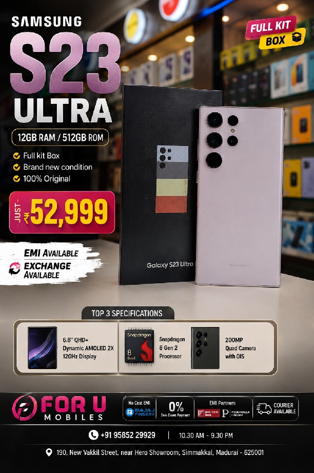 Samsung Samsung s23 ultra 12 / 512 Full kit Box