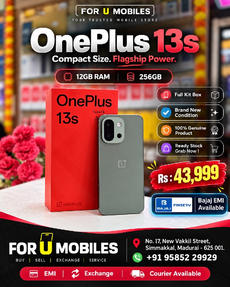 Oneplus One plus 13s 12/256 Full kit Box brand new condition