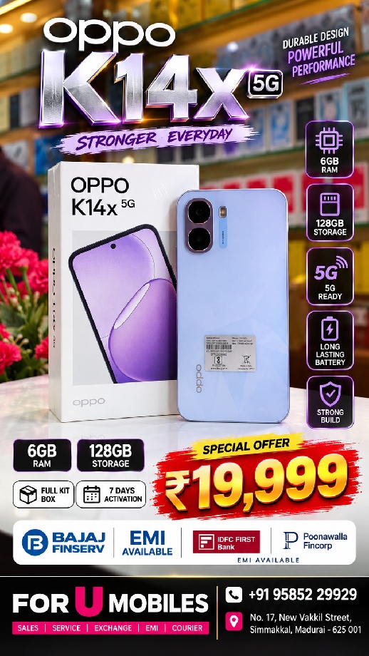 Oppo Oppo k14x 6/128 Sealed cut 7 days activation only Full kit Box