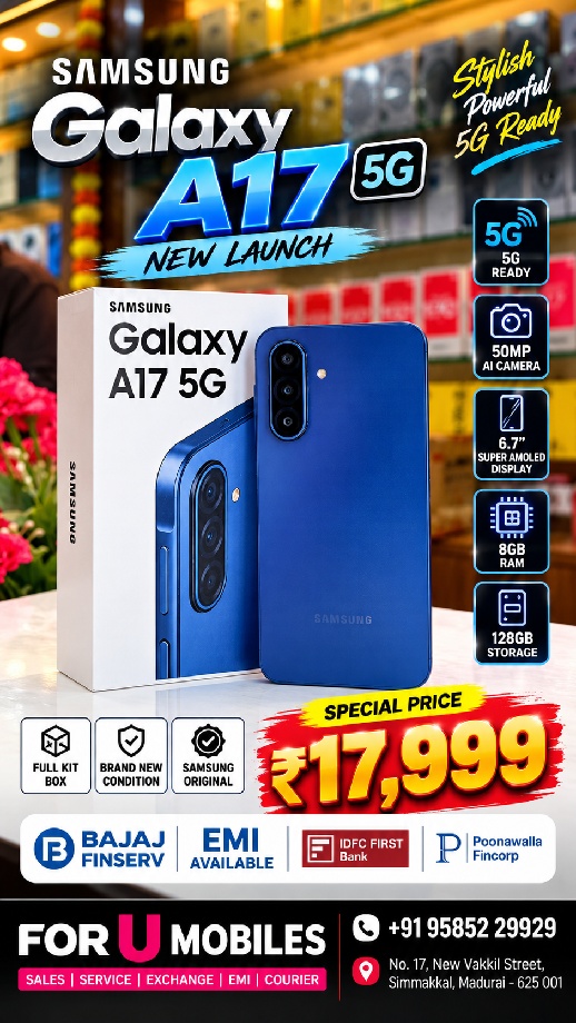 Samsung Samsung A17 5g 8/128 Full kit Box